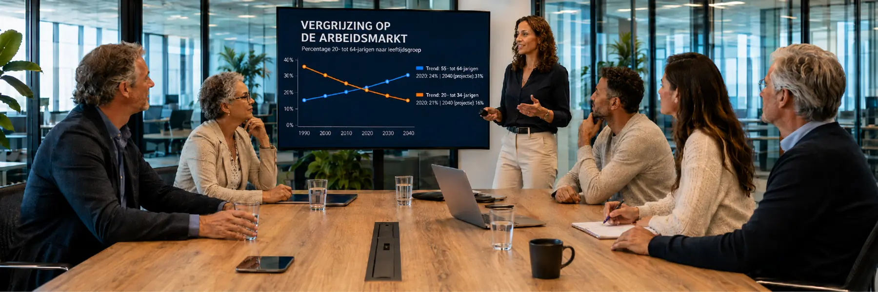 (dubbele) vergrijzing op de arbeidsmarkt