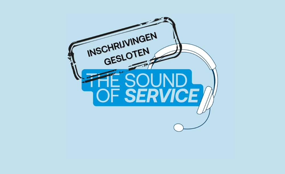 sound of service logo - inschrijvingen gesloten