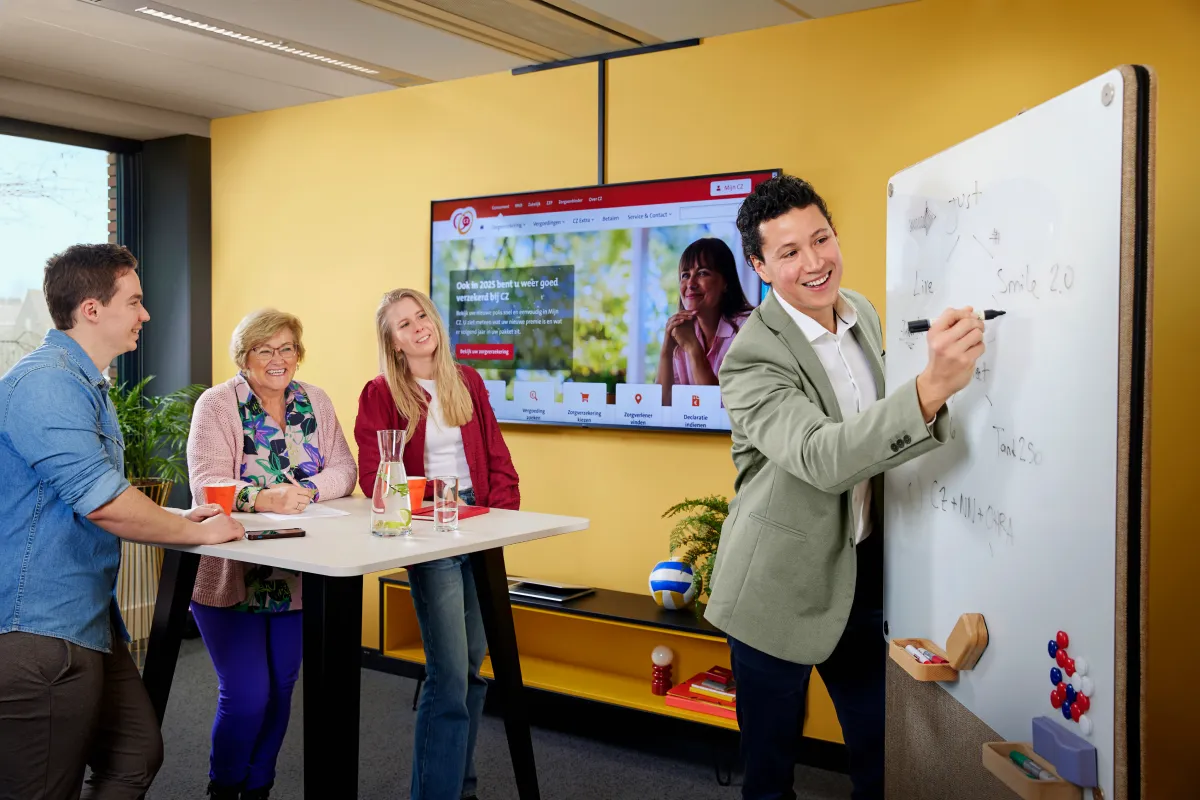 Bij CZ krijg je de vrijheid om je werk op jouw manier vorm te geven