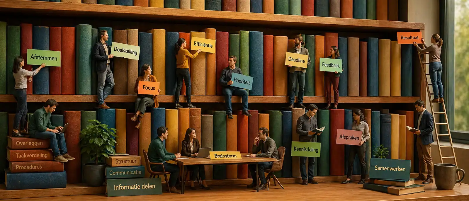 woordenboek met kantoortaal en vakjargon