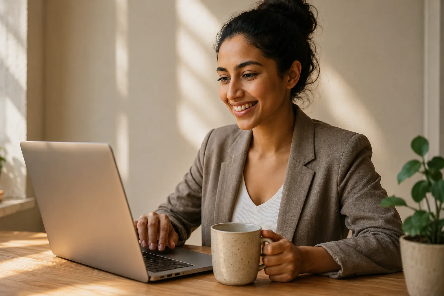 afsluiting-motivatiebrief-uitgelicht Vrouw schrijft de afsluiting van haar motivatiebrief