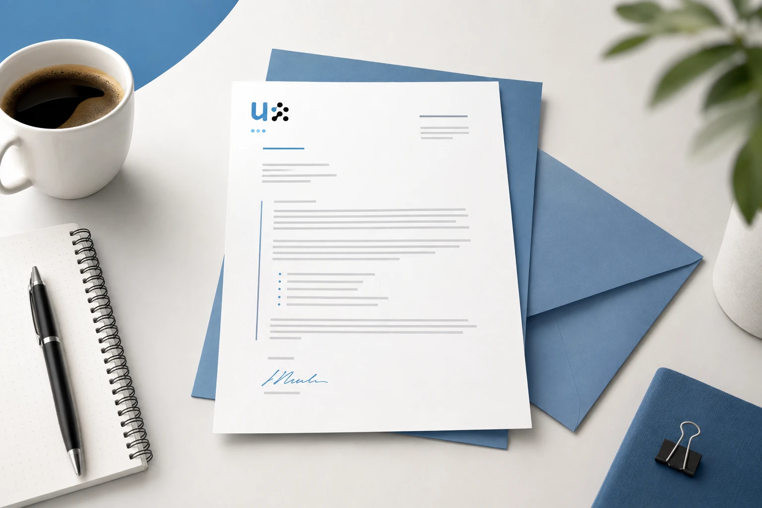 Lay out motivatiebrief schrijven Jonge man maakt een lay out voor motivatiebrief op laptop